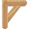 Ekena Millwork Traditional Craftsman Rough Sawn Bracket w/ Offset Brace, Western Red Cedar, 8"W x 26"D x 30"H BKT0806X26X30TRA04RWR - alternate 4